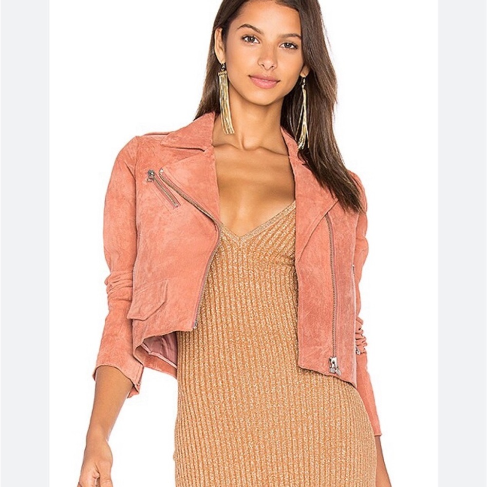 Capulet Women's Stella Leather Jacket in “Terracotta”, size L